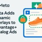 meta dynamic overlay ad example